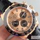 Noob Factory Copy Rolex Daytona Rose Gold Ceramic Bezel Watch 40mm (2)_th.jpg